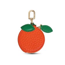 Leather Coin Purse with KeyChain Mini Zipper Fruit Coin Purse Pouch Cute Frui...