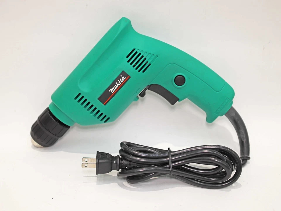 Makita M607 10 mm Elektrobohrmaschine kabelgebunden Elektrowerkzeug mit Box & Handbuch gebraucht Japan - Bild 2 von 4