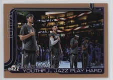 2025-26 Topps Checklist Gold 1263/2025 Kyle Filipowski Utah Jazz #290 0wl9