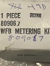 Mercruiser Webber Carb Metering Kit. Part 809067. R996