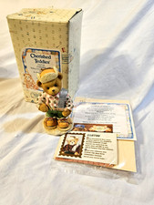 VTG 1996 Cherished Teddies "Preston" Riding Across The Great White North 216739
