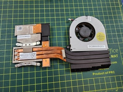 Genuine  Dell Alienware M17x R4 Laptop Cooling Fan w/ Heatsink THPDJ MT1DN