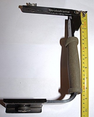 Stroboframe Quick Flip Flash GRIP for SLR, DSLR or Mamiya M645 TLR Sqr Baseplate