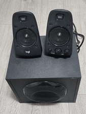 Logitech Z623 Home Speaker System 3-Piece 2.1 Channel Black 400 Watt TV Phone PC