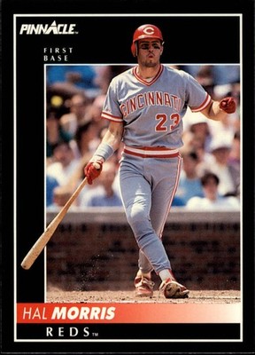 1992 Pinnacle #22 Hal Morris - BB