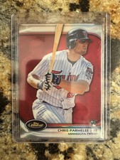 2012 Finest Red Refractors #88 Chris Parmelee #'d /25 Twins