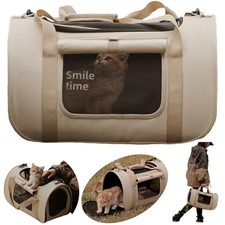 Cat Carrier For Large Cat And Small Dogs ,Airline Approved,Soft-Sided Travel Bag