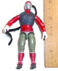 G.I. JOE  ACTION FIGURE     2002 Cobra Slice V4 (REAL NINJA ACTION WORKS!)