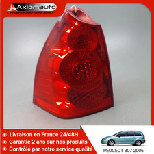 🇫🇷 FEU ARRIERE GAUCHE  PEUGEOT 307 SW Phase 2 2005-2008 ➤6350X2 ♻️