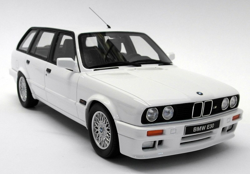 ティ〜ダ1/18 OTTO BMW E30Touring Mテク Otto 1/18 Scale Resin - OT238 BMW E30 Touring M Pack Alpine White