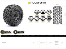 Jetko JKO2703CBMSGN 1/10 2.8 ST RockForm Belted Tires 2 with 12mm 14mm 17mm Re