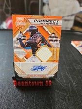 2021 Panini Elite Extra Edition - Prospect Materials Signatures Jairo Pomares...