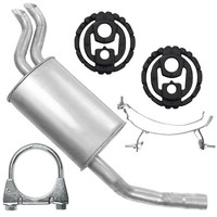 EndschalldäMpfer Auspuff Endtopf Fiat Ulysse I 1 2.0 T 1.9 TD 2.0 JTD 2.1 JTD