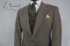 VTG Hart Schaffner Marx union made in USA heavy tweed two button sport coat 40 R