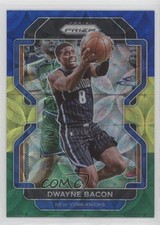 2021-22 Panini Prizm Choice Blue Yellow & Green Prizm Dwayne Bacon #197 wy4