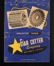 1940s Star Cutter Company Milling Hobs 10040 Freeland Ave. Detroit MI Wayne Co