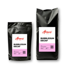 Bubblegum Flavoured DECAF Coffee Beans / Ground Gluten-free Sugar-free RETAIL