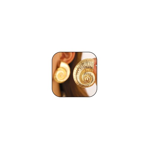 Conch Earrings for Women Gold Ocean Earrings Shell Earrings Sea Shell Stud Earri