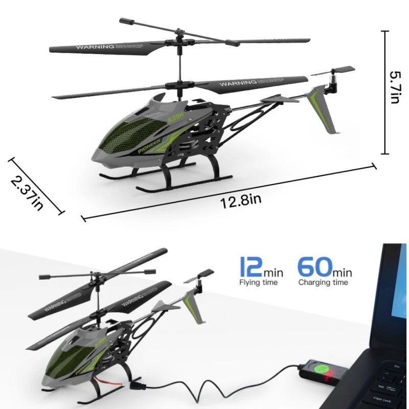 Syma S39H RC Helicopter 3.5 Channels & 2.4Ghz Remote Helicopter w/Altitude Hold - Image 3 of 4