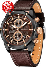 Men Watch Business Casual Wrist Watches Water...