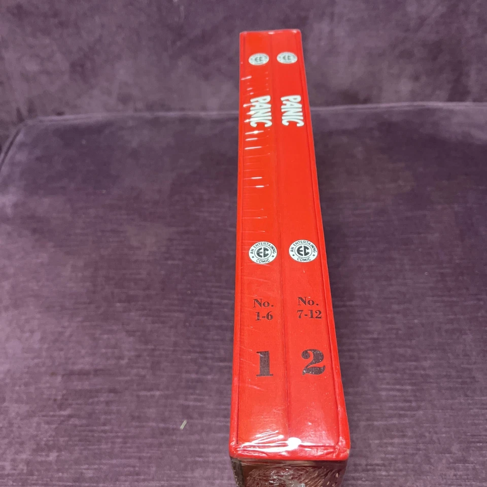 The Complete PANIC EC Comic Magazine Slipcase Capa Dura NOVO ainda Encolhido - Imagem 3 de 4