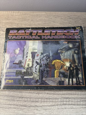 #ad Battletech Tactical Handbook Jim Long Stuart Johnson Fasa 199 PG5L7 $45.00