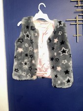 Kids cat jack Faux Fur Vest