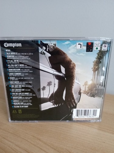 Compton: A Soundtrack by Dr. Dre (CD) Aftermath Interscope GRAN FORMA - Imagen 2 de 10