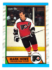 1989-90 O-Pee-Chee Hockey #191 Mark Howe Philadelphia Flyers HOF