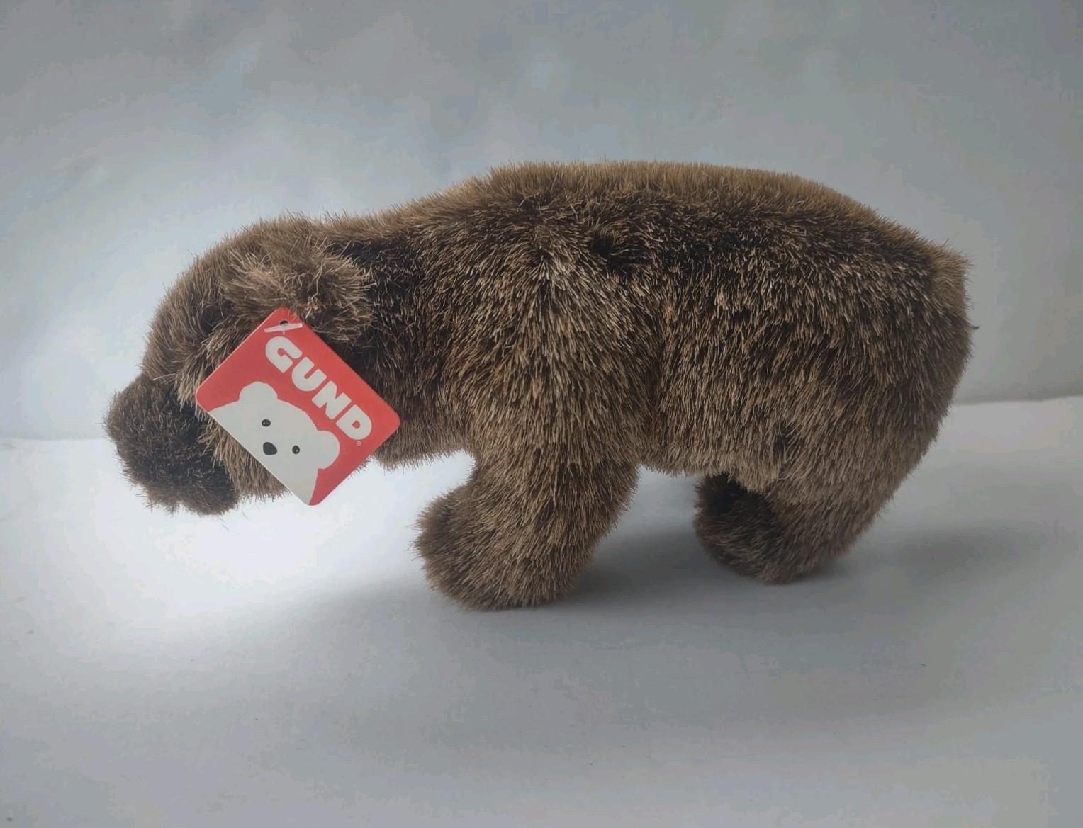 GUND 7.5" Brown JASPER Grizzly Bear Plush Toy, NEW W/ TAG 