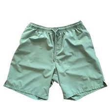 Bad Birdie Men  s XL Athletic Shorts Green 8  Inseam Stretch