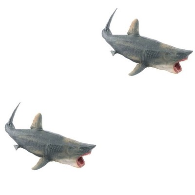  2 Count Fisch Spielzeug Aquariumdekorationen Marine Animal Model
