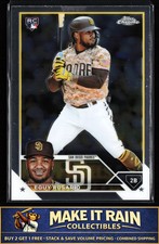 Eguy Rosario 2023 Topps Chrome #184 San Diego Padres Rookie RC