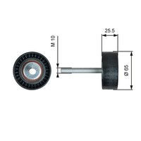 Umlenk-/FüHrungsrolle Keilrippenriemen Drivealign™ Gates T36772 FüR Fiat Opel Up