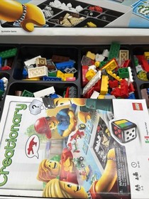 LEGO Creationary Buildable Board Game (G3844) with Box, Instructions, Cards N7