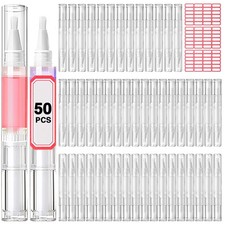 5ml 50Pcs Nail Oil Pen, Empty Cuticle Oil Pen For Nail Growth