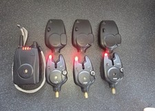 Fox MR+ Bite Alarms x3 & Receiver