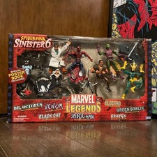 Marvel Legends Spider-Man vs Sinister 6 Box Set Toybiz 2004 Rare New From Japan