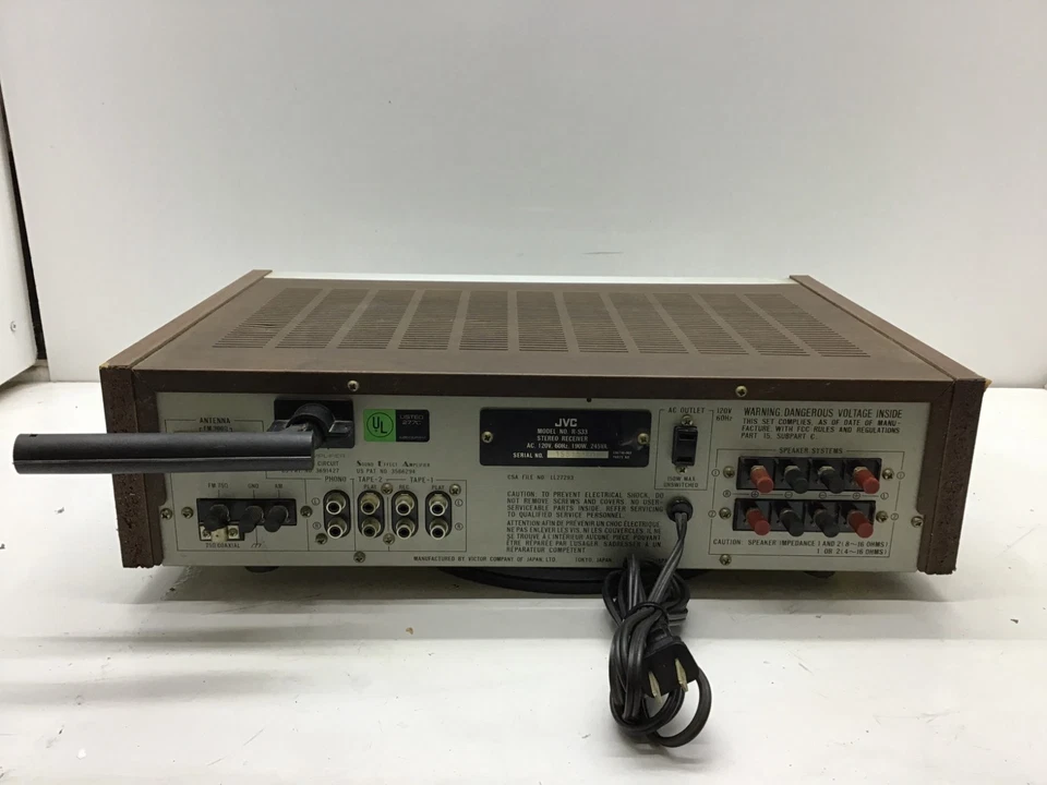 JVC R-S33 - Para piezas/reparación - LEER Foto 4 de 4