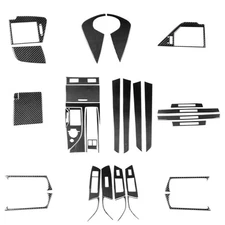 32Pcs Real Carbon Fiber Kits Full Interior Dash Trim For Lexus GS GS350 2012-20