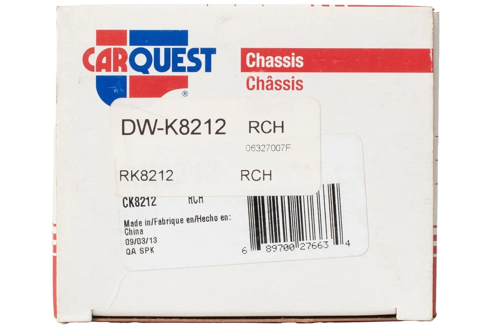 Rótula superior delantera Carquest para Ford Thunderbird 1958-1979 identificación de pieza DW-K8212 Foto 3 de 4