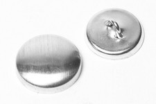 aluminium Cover Buttons, wire back for sewing crafts and more pack of 100