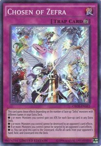 Chosen of Zefra - CROS-ENAE2 - Super Rare - Limited Edition x3 - Near Mint