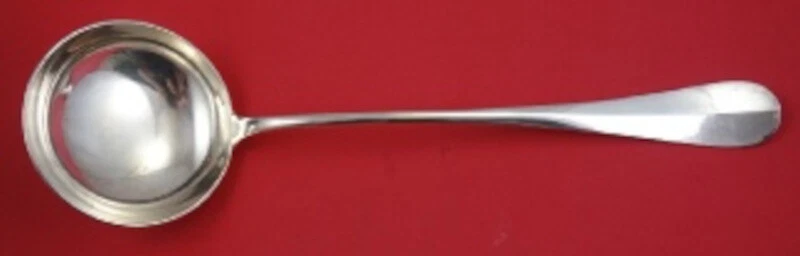 Fidelio aka Baguette by Christofle Silverplate Soup Ladle 12 1/2" Serving