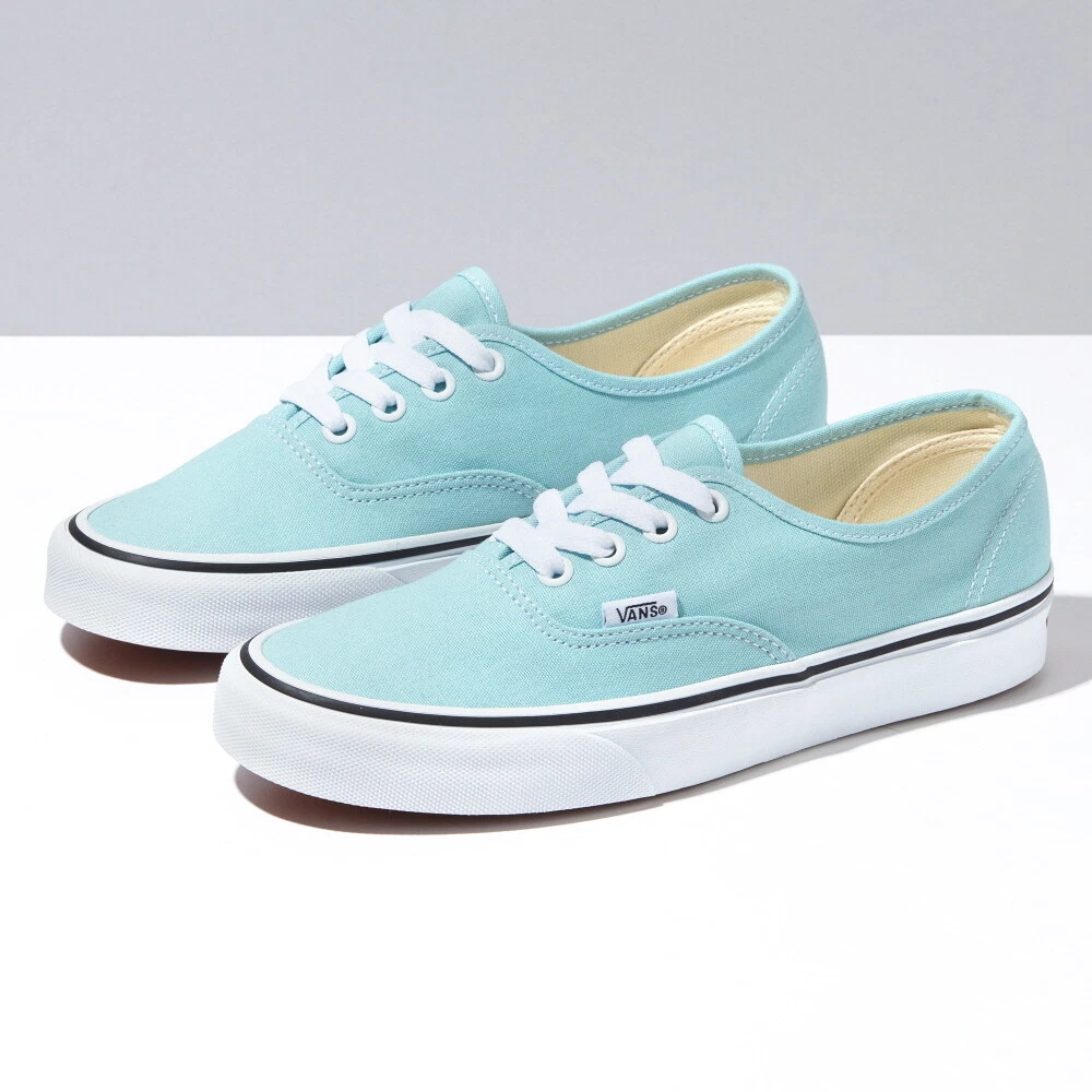Light blue vans store sneakers