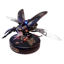 3D Metal Puzzle Toys Beetle Steampunk Mechanical Model Adults Kids Toys Gift