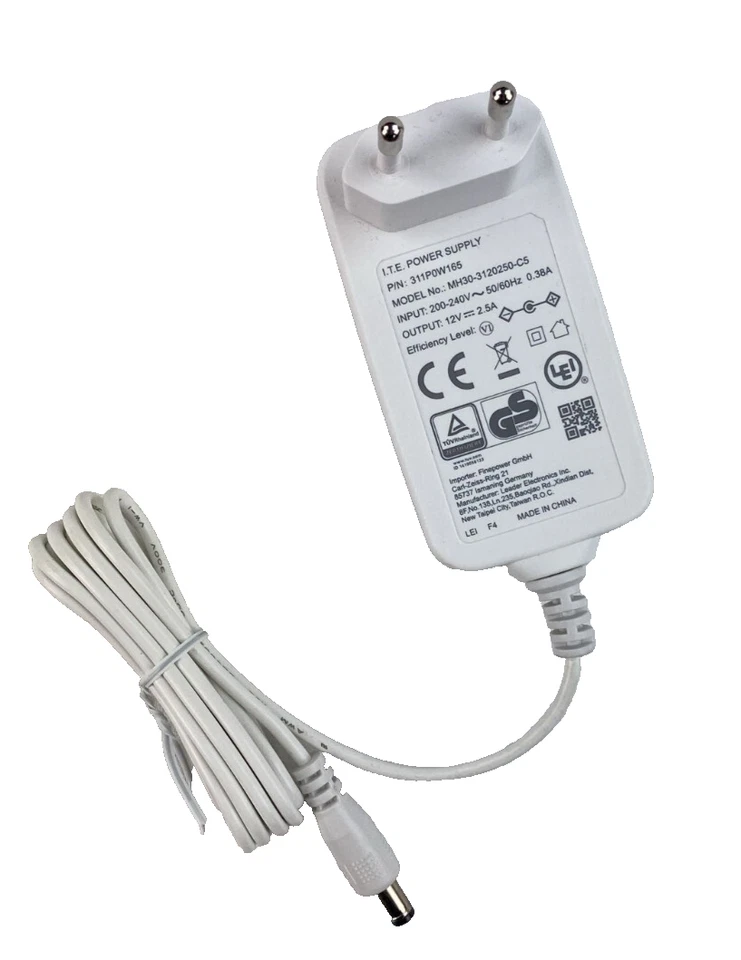 Original AVM Netzteil 311P0W165 12V 2,5A für Fritzbox 7590 und 7590 AX