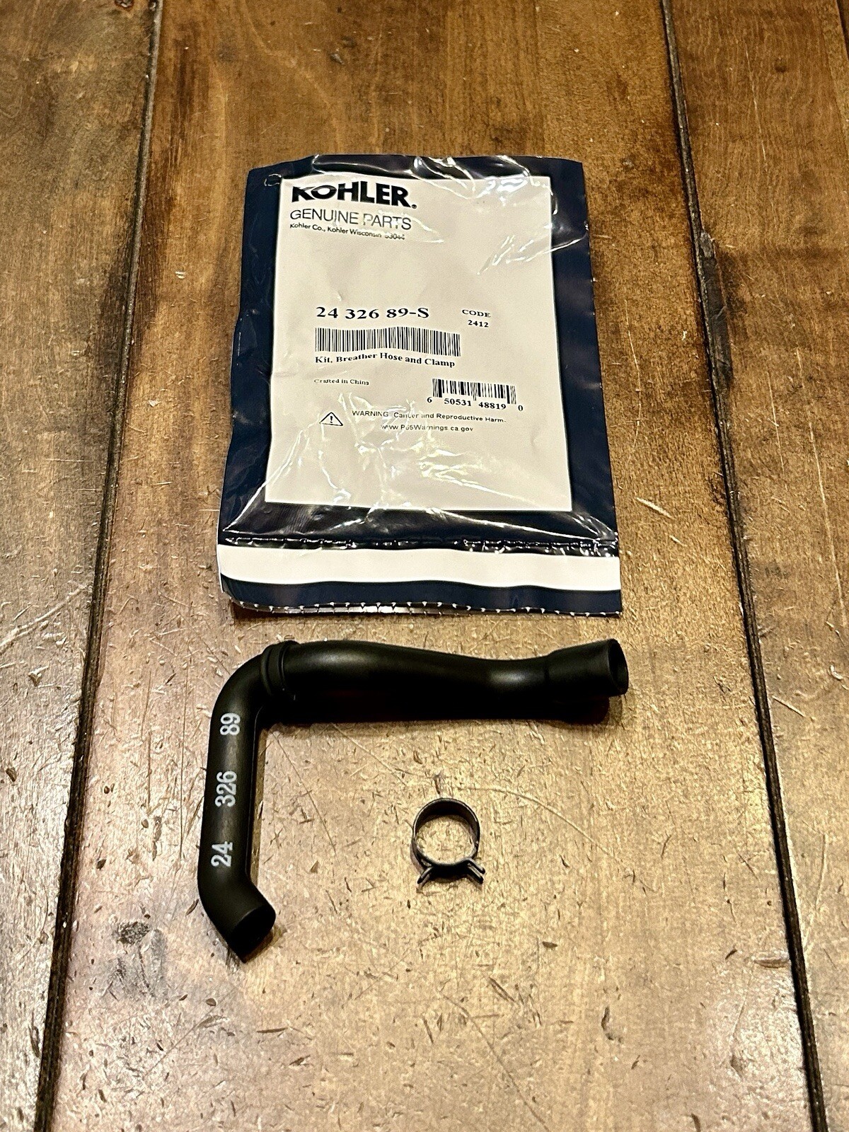 Replacement For CUB CADET KH 24 326 89 S Breather Hose