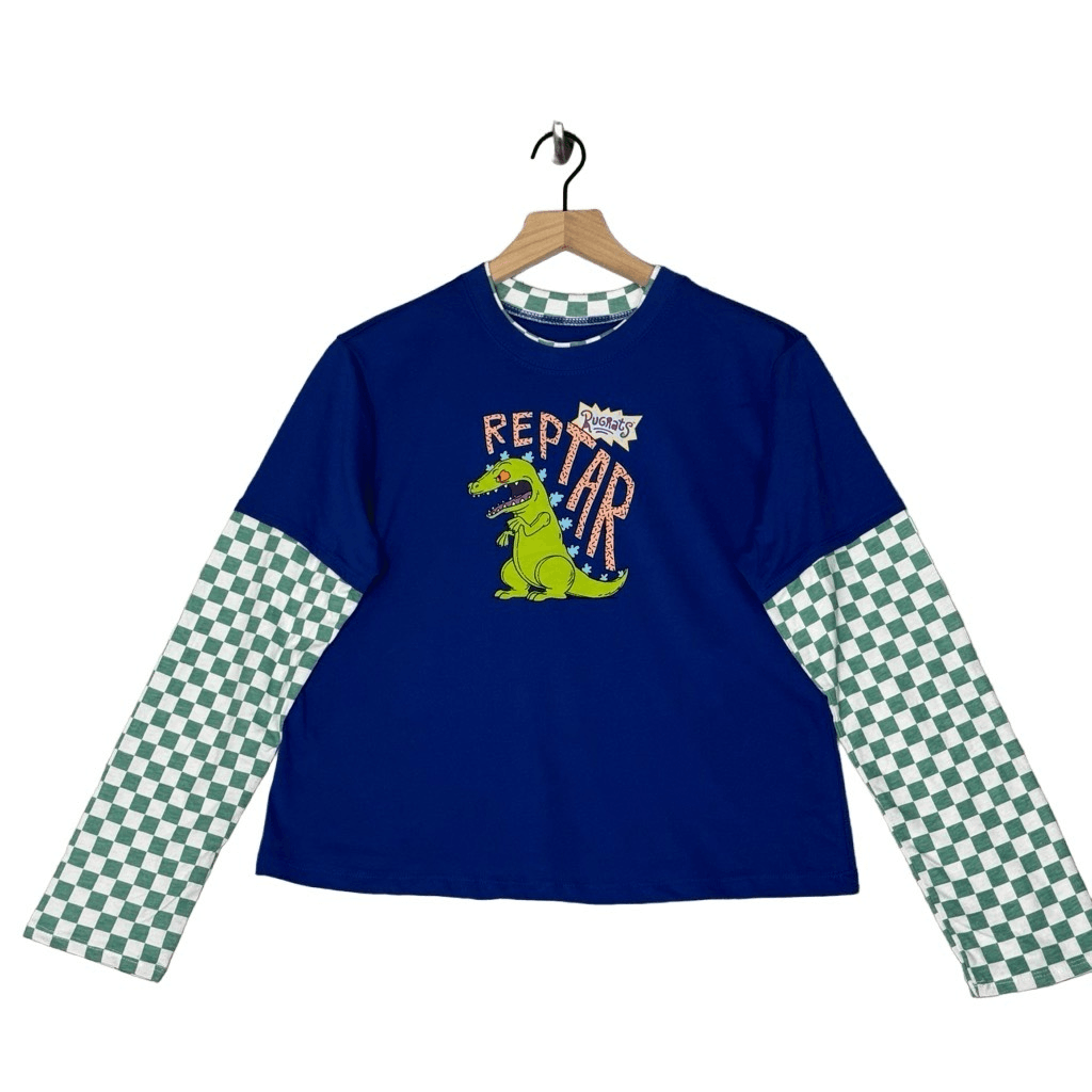 Nickelodeon Women's Reptar CityShirt – Rugrats Racerback Tank Top For Casual Wear & Fun Outfits - View #9