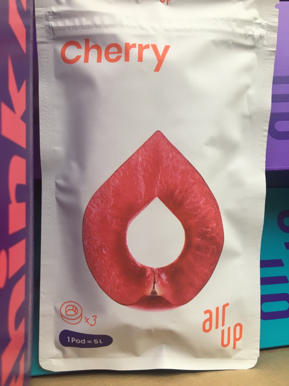 100 New Genuine Air Up Bottle Hot Pink With 3 Pods Cherry 🔥 eBay